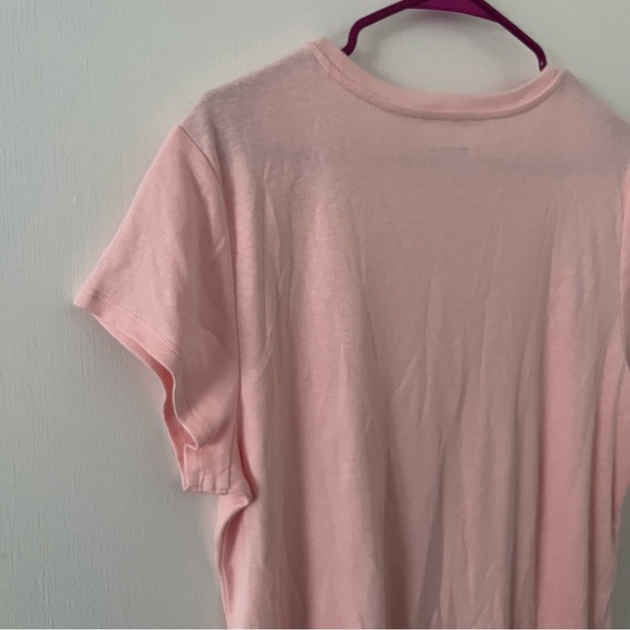 Liz Claiborne Pale Pink Cotton Tee Women’s XXL - Picture 6 of 7